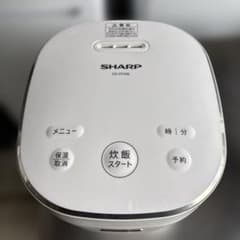 2025年製美品SHARP 炊飯器 KS-CF05B-W - メルカリ