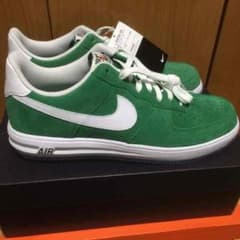 NIKE LUNAR FORCE 1'14 グリーン×ホワイト マッド素材のサムネイル