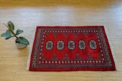 トルクメン ボハララグ 手織り絨毯 93×62cm パキスタン - メルカリ