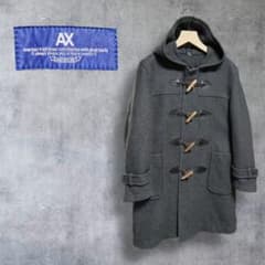 ヴィンテージ ウエノイリョウ ウールメルトン ダッフルコート 木製