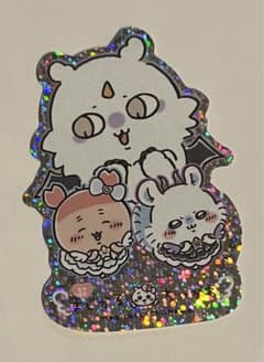 超まじかるちいかわ ホログラムステッカー モモンガ&古本屋&あの子のサムネイル