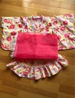 R.S☆mommy専用　浴衣ドレス   セパレート  100のサムネイル