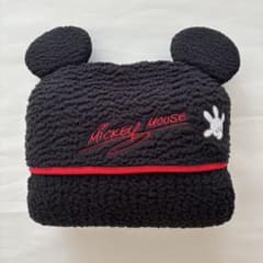 Disney Mickey Mouse 후드가있는 담요 판초