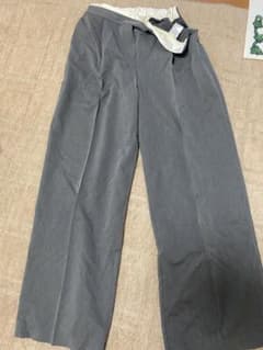 ワイドパンツ  ストレートパンツ　ESIKAエシカのサムネイル