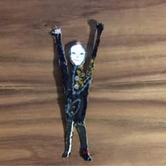 ミナペルホネン ハギレ ピンブローチのサムネイル