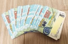 ポケモンカードゲームPokémon GO 使用済プロモーションコードカード52枚のサムネイル