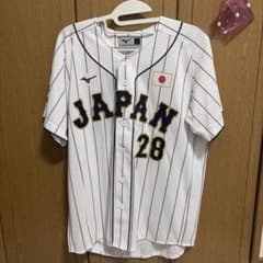 侍ジャパン ユニフォーム NAKAMURA 28 Lサイズのサムネイル