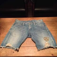 TMT ダメージハーフパンツ サイズMのサムネイル