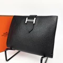 専用 正規品 エルメス HERMES ベアンコンパクト財布 レザー □G刻印
