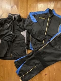 DIADORA ジャージ上下　PUMA ウインドブレーカーのサムネイル