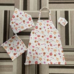 ☆スイーツ☆ハンドメイド エプロン4点セット☆ - メルカリ