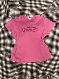 insight ピンク 半袖Tシャツ Lサイズ Y2Kのサムネイル