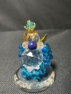天然石 ラピスラズリ 天使 置物 クリスタル 原石 パワーストーンのサムネイル