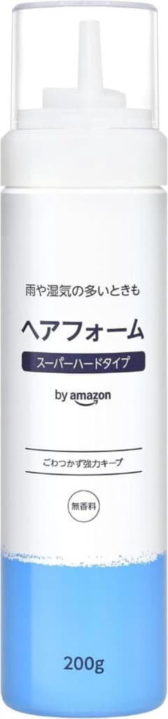 【新品】 ヘアフォーム スーパーハード 200g　無香料のサムネイル