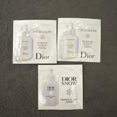 Dior スノー エッセンス オブ ライト サンプル3包のサムネイル