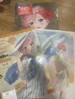 五等分の花嫁 中野一花 A3クリアスタンド クリアポスター2枚 合計3点セット