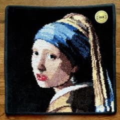 フェイラー 大判ハンカチ フェルメール 真珠の耳飾りの少女 - メルカリ