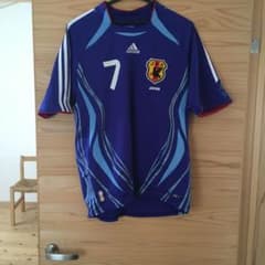 日本代表 ユニフォーム　中田英寿　2006 ドイツワールドカップのサムネイル