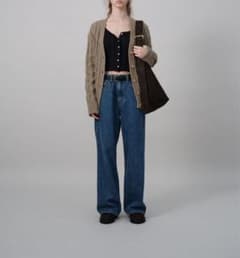 the Barnnet Katie Wide-Leg Denim Pants - メルカリ