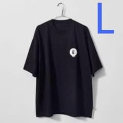 ENNOY Circle Ē Drip Tシャツ ブラック Lサイズ - メルカリ