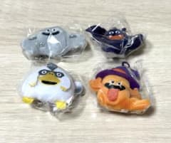 ドラゴンクエスト ぺったんこモンスター！マスコット 4種セットのサムネイル
