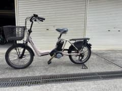 中古 20インチPanasonic電動アシスト自転車 8Ah 大阪 - メルカリ