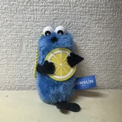パペットスンスン　ぬいぐるみマスコット　フルーツver. レモンのサムネイル