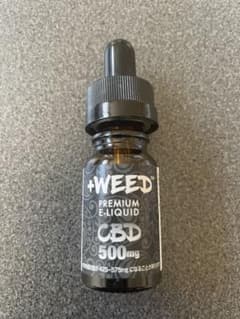 +WEED CBDオイル 残8割 ピーチシャンパンのサムネイル