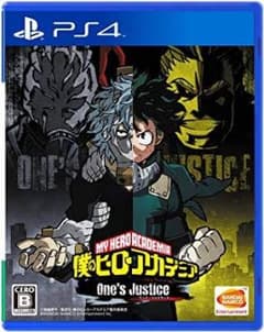 僕のヒーローアカデミア One’s Justice ワンズジャスティス PS4のサムネイル