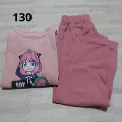 SPY×FAMILY Long-Sleeved Pajamas, Size 130cm, Pink