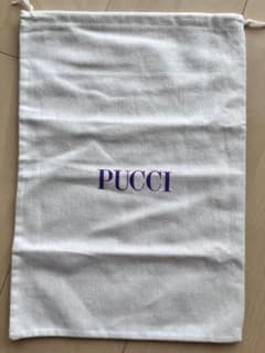 PUCCI プッチ 保存袋 巾着袋 白のサムネイル