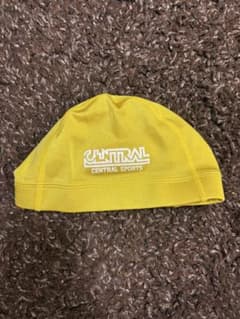 CENTRAL SPORTS 水泳帽 黄色のサムネイル