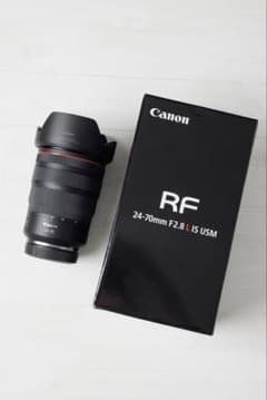 Canon RF 24-70mm F2.8 L IS USM キヤノン元箱 付きのサムネイル