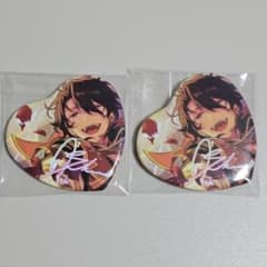 朔間零　ハート缶バッジ　オペレッタ あんスタ 零 中国 オペレッタ ハート缶バッジ - メルカリ