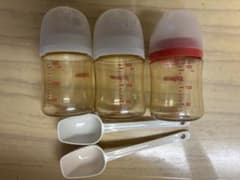 おまけ付き　母乳実感　プラスチック哺乳瓶3本セット 160mlのサムネイル