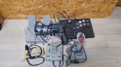 PlayStation peripheral set. Functionality has not been tested. Sold as junk.