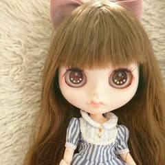 リカスタム カスタムアイシードール ブラウンストレートのサムネイル