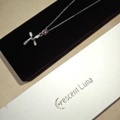 Crescent Luna DESEO ネックレス Silver チェーン付 - メルカリ