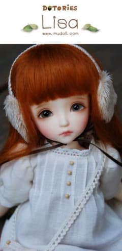 海外製　球体関節ドール　DOTORIES lisa　ドール入門フルセットのサムネイル