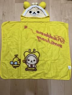 리락쿠마 코릴락쿠마 후드 담요 꿀 meets honey