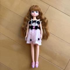 リカちゃん 人形本体 ピンクドレスのサムネイル