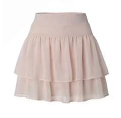 threetimess Swan chiffon skirt ピンクのサムネイル
