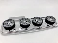 ミニ四駆 ペラタイヤ（スーパーハード/24mm）ホイール付き④のサムネイル