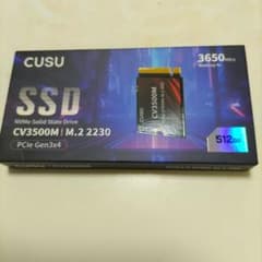 CUSU CV3500M NVMe SSD 512GB M.2 2230 - メルカリ
