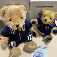 サッカー日本代表 テディベア 2体セット サッカー日本代表 テディベア 2体セット - メルカリ