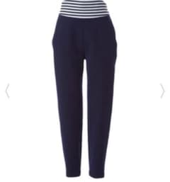 ボーダーズアットバルコニー　HIGH-WAIST TWILL PANTSのサムネイル
