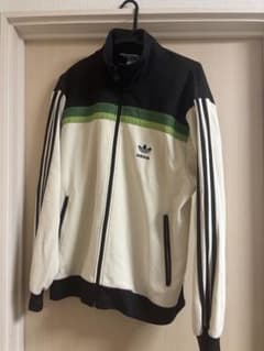 【希少】adidas 90s トラックジャケット 銀タグ ジャージ ホワイト Mのサムネイル