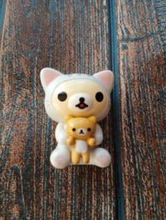 리락쿠마 한가로이 고양이 피규어