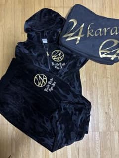 24Karats EXILE ファイヤーパターン ベロアセットアップ150サイズのサムネイル