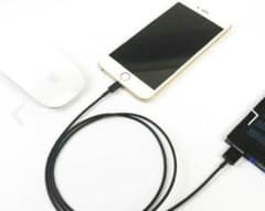 ライトニングケーブル 純正品質 iPhone充電器 ②本セット1メートルのサムネイル